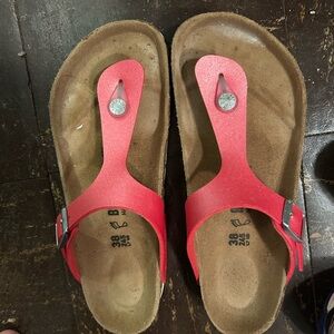 Birkenstock Red Sandals